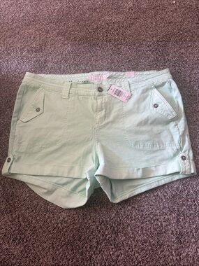 torrid Mint Utility Pocket Shorts